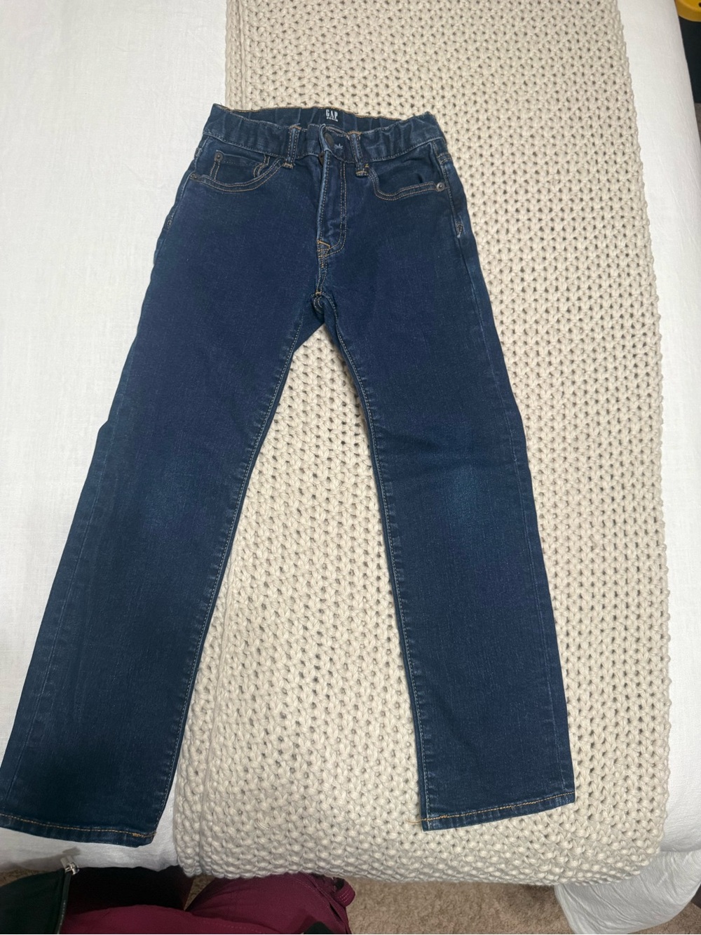 GAP Navy Straight Leg Jeans